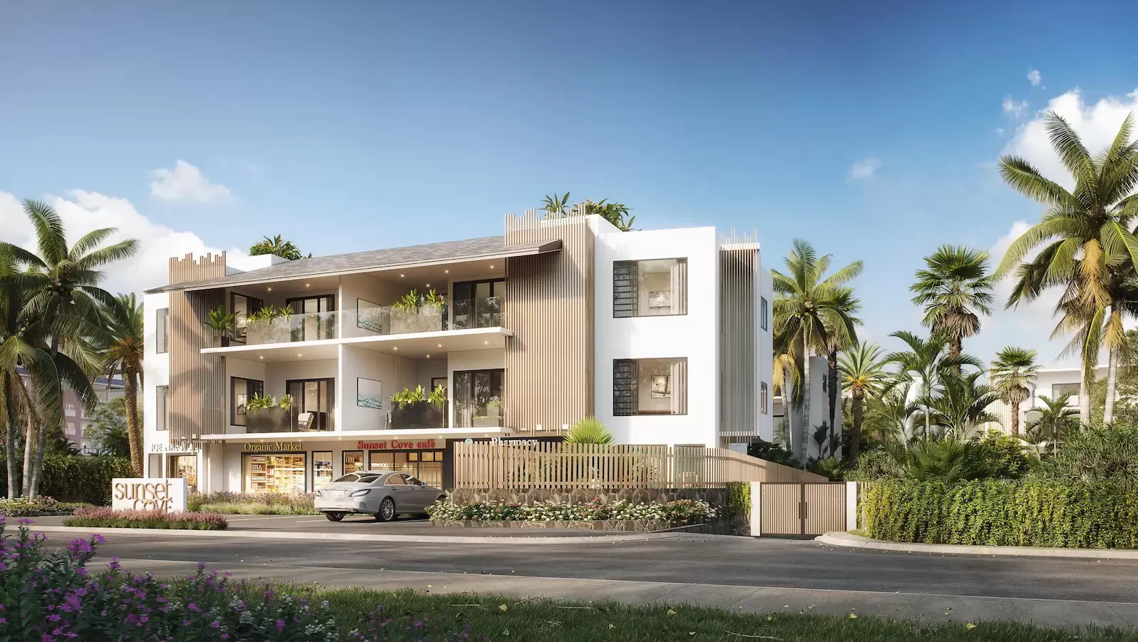 3-bedroom G+2 apartment for sale at Sunset Cove Tamarin, Mauritius